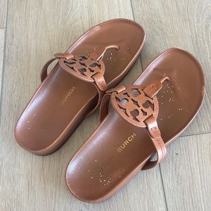 Brown Tory Burch Sandals